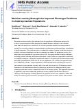 Cover page: Machine Learning Strategies for Improved Phenotype Prediction in Underrepresented Populations.