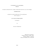 Cover page: Statistical methods for the analysis of unbalanced matched case-control designs.