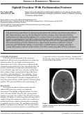 Cover page: Opioid Overdose With Parkinsonian Features