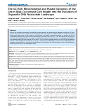 Cover page: The GC-Rich Mitochondrial and Plastid Genomes of the Green Alga Coccomyxa Give Insight into the Evolution of Organelle DNA Nucleotide Landscape