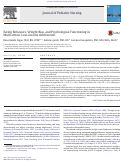 Cover page: Eating Behaviors, Weight Bias, and Psychological Functioning in Multi-ethnic Low-income Adolescents.