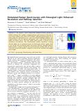 Cover page: Stimulated Raman Spectroscopy with Entangled Light: Enhanced Resolution and Pathway Selection