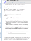 Cover page: Limbal Basal Cell Density Decreases in Limbal Stem Cell Deficiency