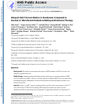 Cover page: Delayed gastrointestinal-associated lymphoid tissue reconstitution in duodenum compared with rectum in HIV-infected patients initiating antiretroviral therapy.