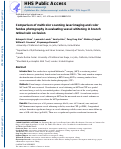 Cover page: Comparison of Multicolor Scanning Laser Imaging and Color Fundus Photography in Evaluating Vessel Whitening in Branch Retinal Vein Occlusion