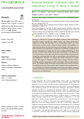 Cover page: Universal metabolic constraints shape the evolutionary ecology of diving in animals.