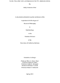 Cover page: Gender, blue-collar work, and depression in the U.S. aluminum industry