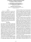 Cover page: Coordination of Component Mental Operations in Sequences of Discrete Responses