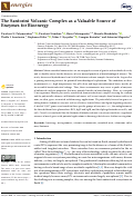 Cover page: The Santorini Volcanic Complex as a Valuable Source of Enzymes for Bioenergy