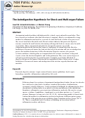 Cover page: The Autodigestion Hypothesis for Shock and Multi-organ Failure