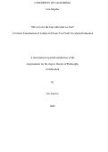 Cover page: “Driven to be the best with what we had”: A Critical Examination of Latinas in Private For-Profit Vocational Education