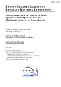 Cover page: Development and evaluation of state-specific landscape data sets for 
multimedia source-to-dose models