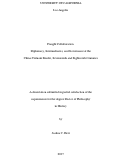 Cover page: Fraught Collaboration: Diplomacy, Intermediaries, and Governance at the China-Vietnam Border, Seventeenth and Eighteenth Centuries