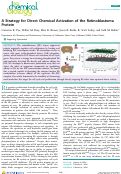 Cover page: A Strategy for Direct Chemical Activation of the Retinoblastoma Protein