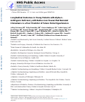 Cover page: Longitudinal Outcomes in Young Patients with Alpha-1-Antitrypsin Deficiency with Native Liver Reveal that Neonatal Cholestasis is a Poor Predictor of Future Portal Hypertension