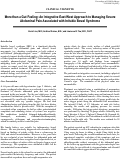 Cover page: More than a Gut Feeling: An Integrative East-West Approach to Managing Severe Abdominal Pain Associated with Irritable Bowel Syndrome