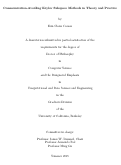 Cover page: Communication-Avoiding Krylov Subspace Methods in Theory and Practice