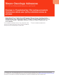 Cover page: Erratum to: FoundationOne CDx testing accurately determines whole arm 1p19q codeletion status in gliomas