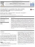 Cover page: Assessing influences on speleothem dead carbon variability over the Holocene: Implications for speleothem-based radiocarbon calibration