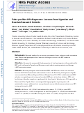 Cover page: False-positive HIV diagnoses: lessons from Ugandan and Russian research cohorts