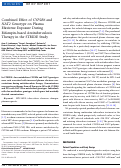 Cover page: Combined Effect of CYP2B6 and NAT2 Genotype on Plasma Efavirenz Exposure During Rifampin-based Antituberculosis Therapy in the STRIDE Study