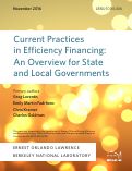 Cover page: Current Practices in Efficiency Financing: An Overview for State and Local Governments: