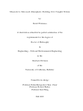 Cover page: Mesoscale to Microscale Atmospheric Modeling Over Complex Terrain