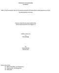 Cover page: Effect of Vermicompost Tea on the Growth and Yield of Tomato Plants and Suppression of Root Knot Nematode in the Soil