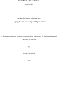 Cover page: Modes of Difference and Connection: Language, Education and Religion in Migrant Families