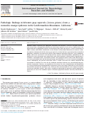 Cover page: Pathologic findings in Western gray squirrels (Sciurus griseus) from a notoedric mange epidemic in the San Bernardino Mountains, California