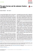 Cover page: The good, the bad, and the unknown: Fructose and FGF21