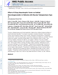 Cover page: Effect of Ciliary Neurotrophic Factor on Retinal Neurodegeneration in Patients with Macular Telangiectasia Type 2 A Randomized Clinical Trial