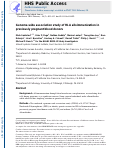 Cover page: Genomewide association study of HLA alloimmunization in previously pregnant blood donors