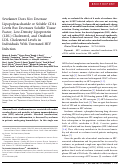 Cover page: Sevelamer Does Not Decrease Lipopolysaccharide or Soluble CD14 Levels But Decreases Soluble Tissue Factor, Low-Density Lipoprotein (LDL) Cholesterol, and Oxidized LDL Cholesterol Levels in Individuals With Untreated HIV Infection