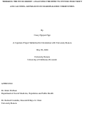 Cover page: TREKKING THE FOOD DESERT: ANALYZING THE EFFECTS OF FOOD INSECURITY AND ALCOHOL ABUNDANCE ON MARGINALIZED COMMUNITIES