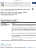 Cover page: Doing well: Intraoperative entrustable professional activity assessments provided limited technical feedback.