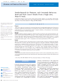 Cover page: Pembrolizumab for Platinum- and Cetuximab-Refractory Head and Neck Cancer: Results From a Single-Arm, Phase II Study