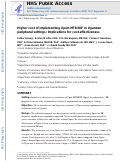 Cover page: Higher cost of implementing Xpert® MTB/RIF in Ugandan peripheral settings: implications for cost-effectiveness