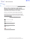 Cover page: Why are there so few basin-wide treaties? Economics and politics of coalition formation in multilateral international river basins