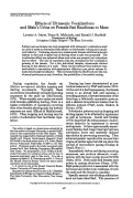 Cover page: Effects of ultrasonic vocalizations and male's urine on female readiness to mate