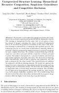 Cover page: Unsupervised Learning of Probabilistic Object Models (POMs) for Object Classification, Segmentation and Recognition using Knowledge Propagation