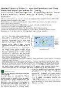 Cover page: Heated Tobacco Products: Volatile Emissions and Their Predicted Impact on Indoor Air Quality