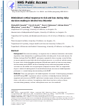 Cover page: Diminished cortical response to risk and loss during risky decision making in alcohol use disorder