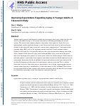 Cover page: Improving expectations regarding aging in younger adults: a classroom study