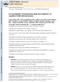 Cover page: Investigation of menopausal stage and symptoms on cognition in human immunodeficiency virus–infected women