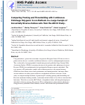 Cover page: Comparing Pruning and Thresholding with Continuous Shrinkage Polygenic Score Methods in a Large Sample of Ancestrally Diverse Adolescents from the ABCD Study®