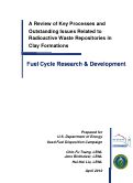 Cover page: A Review of Key Processes and Outstanding Issues Related to Radioactive Waste Repositories in Clay Formations