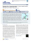 Cover page: Emerging Role of Compartmentalized G Protein-Coupled Receptor Signaling in the Cardiovascular Field