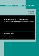 Cover page: Chimariko Grammar: Areal and Typological Perspective