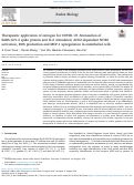 Cover page: Therapeutic application of estrogen for COVID-19: Attenuation of SARS-CoV-2 spike protein and IL-6 stimulated, ACE2-dependent NOX2 activation, ROS production and MCP-1 upregulation in endothelial cells